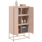 Credenza Rosa 68,5x38,5x123,5 in Acciaio