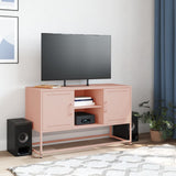 Mobile TV Rosa 100,5x39x60,5 cm in Acciaio