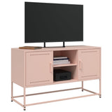 Mobile TV Rosa 100,5x39x60,5 cm in Acciaio
