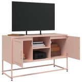Mobile TV Rosa 100,5x39x60,5 cm in Acciaio