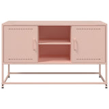 Mobile TV Rosa 100,5x39x60,5 cm in Acciaio