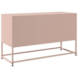 Mobile TV Rosa 100,5x39x60,5 cm in Acciaio