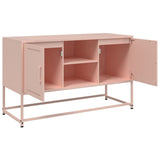 Mobile TV Rosa 100,5x39x60,5 cm in Acciaio