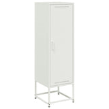 Credenza Bianca 36x39x123 cm in Acciaio