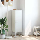 Credenza Bianca 36x39x123 cm in Acciaio