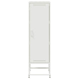 Credenza Bianca 36x39x123 cm in Acciaio