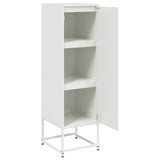 Credenza Bianca 36x39x123 cm in Acciaio