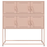 Credenza Rosa 100,5x39x107 cm in Acciaio