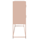 Credenza Rosa 100,5x39x107 cm in Acciaio