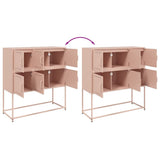 Credenza Rosa 100,5x39x107 cm in Acciaio