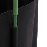 Sostegno Pomodori con Sacchetto Piante 2pz 116 cm Acciaio e PP