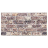 Pannelli Murali 3D 10 pz Marrone Scuro 100x50 cm EPS