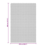 Tappeto da Tenda Antracite 4x2,5 m