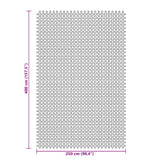 Tappeto da Tenda Antracite 4x2,5 m