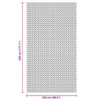 Tappeto da Tenda Antracite 4,5x2,5 m