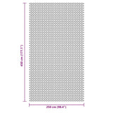 Tappeto da Tenda Antracite 4,5x2,5 m