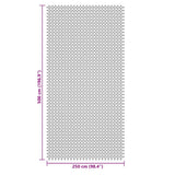 Tappeto da Tenda Verde 5x2,5 m