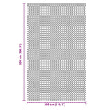 Tappeto da Tenda Verde 5x3 m