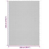 Tappeto da Tenda Grigio Chiaro 5,5x2,5 m