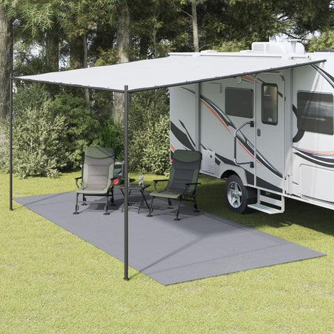 Tappeto da Tenda Grigio Chiaro 5,5x2,5 m