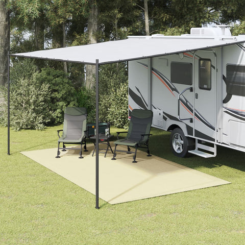 Tappeto da Tenda Crema 4,5x2,5 m