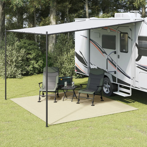 Tappeto da Tenda Crema 4x3 m