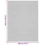 Tappeto da Tenda Crema 5x3 m
