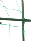 Tralicci Giardino per Piante Rampicanti 3pz Telaio a U Acciaio