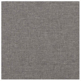 Testiera da Parete 12 pcs 30 x 30 cm Grigio chiaro Tessuto