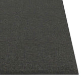 Testiera da Parete 12 pcs 30 x 30 cm Grigio scuro Tessuto