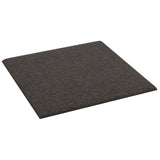 Testiera da Parete 12 pcs 30 x 30 cm Grigio scuro Tessuto