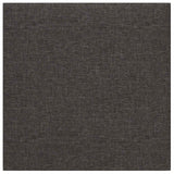 Testiera da Parete 12 pcs 30 x 30 cm Grigio scuro Tessuto