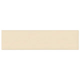 Testiera da Parete 12 pcs Crema 60 x 15 cm Tessuto