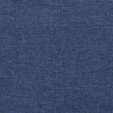 Testiera da Parete 12 pcs 60 x 30 cm Blu Tessuto