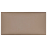 Testiera da Parete 12 pcs Cappuccino 60 x 30 cm Tessuto