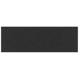 Testiera da Parete 12 pcs Nero 90 x 30 cm Tessuto