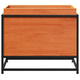 Fioriera Giardino Marrone Cera 60x50x40 cm Legno Massello Pino