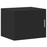 Mobile a Parete Nero 50x42,5x40 cm in Legno truciolato