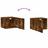 Mobile a Parete Rovere Fumo 50x42,5x40 cm in Legno truciolato