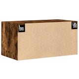 Mobile a Parete Rovere Fumo 80x42,5x40 cm in Legno truciolato