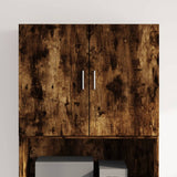 Mobile a Parete Rovere Fumo 80x42,5x64 cm in Legno truciolato
