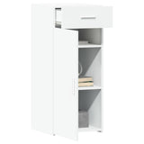 Credenza Bianca 40x42,5x93 cm in Legno truciolato