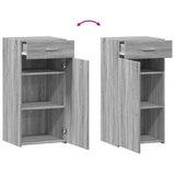 Credenza Grigio Sonoma 45x42,5x93 cm in Legno truciolato