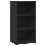 Credenza Nera 45x41x93 cm in Legno truciolato