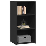 Credenza Nera 45x41x93 cm in Legno truciolato