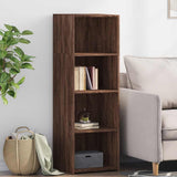Credenza Rovere Marrone 40x41x124cm in Legno truciolato
