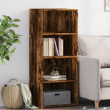 Credenza Rovere Fumo 50x41x124 cm in Legno truciolato
