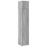 Mobile Sottile Grigio Sonoma 40x42,5x225 cm in Truciolato