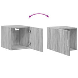 Mobile Sottile Grigio Sonoma 40x42,5x225 cm in Truciolato
