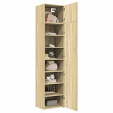 Mobile Sottile Rovere Sonoma 50x42,5x225 cm in Truciolato